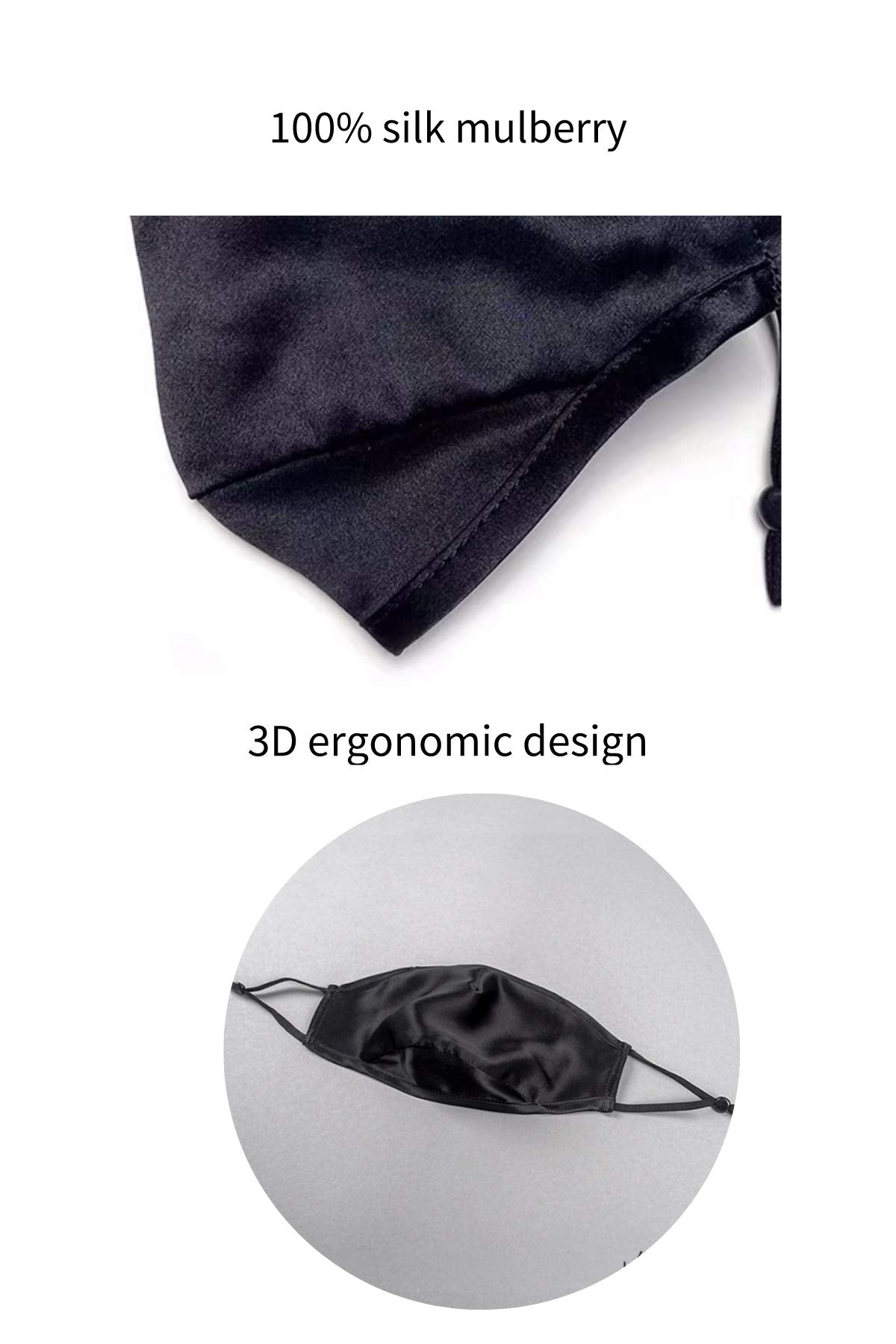 The 'Guardian' Silk Filter Mask (Filter Pocket Version)