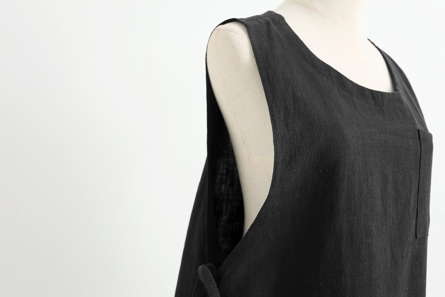 The 'Kyoto' Linen Tunic Apron