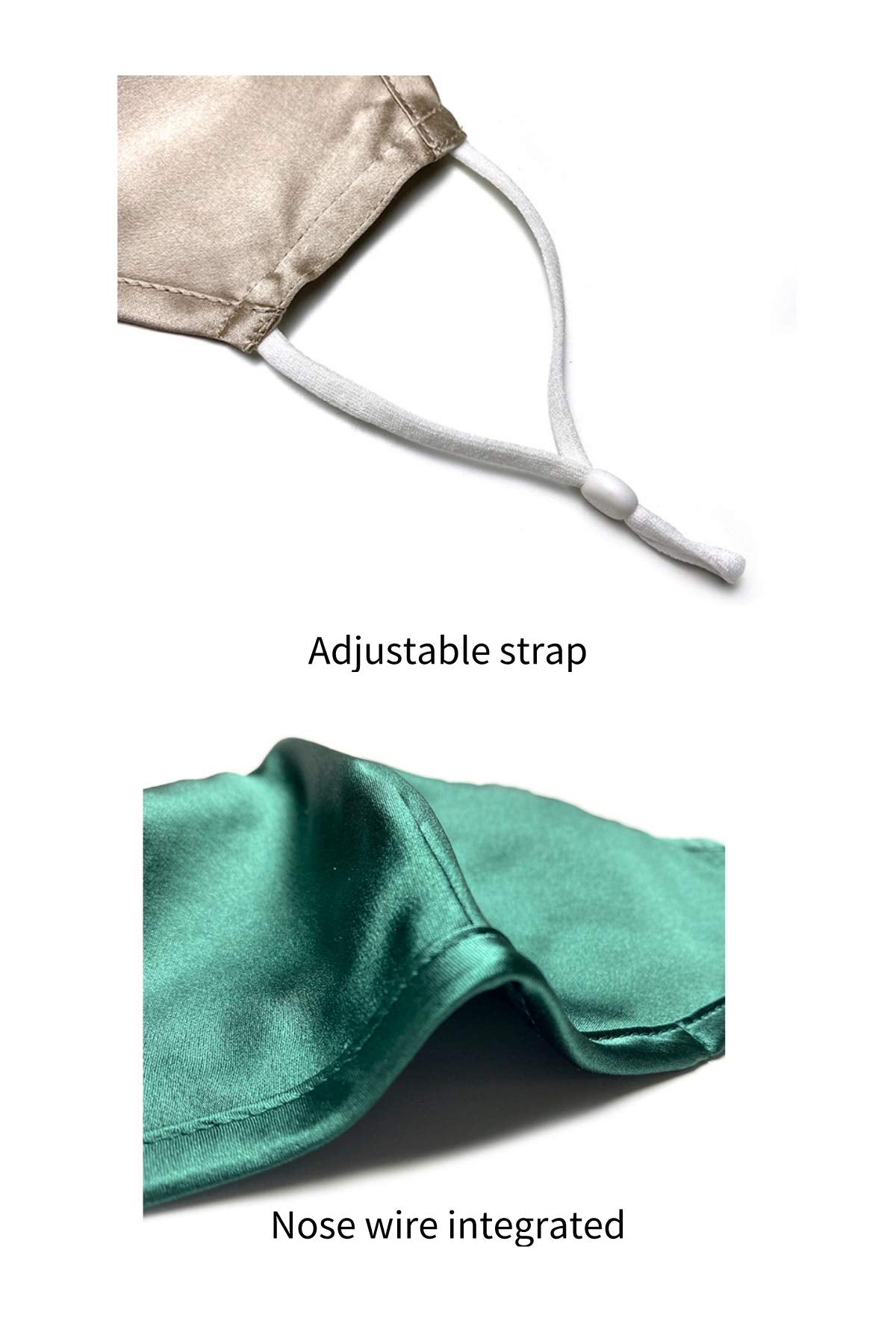 The 'Guardian' Silk Filter Mask (Filter Pocket Version)