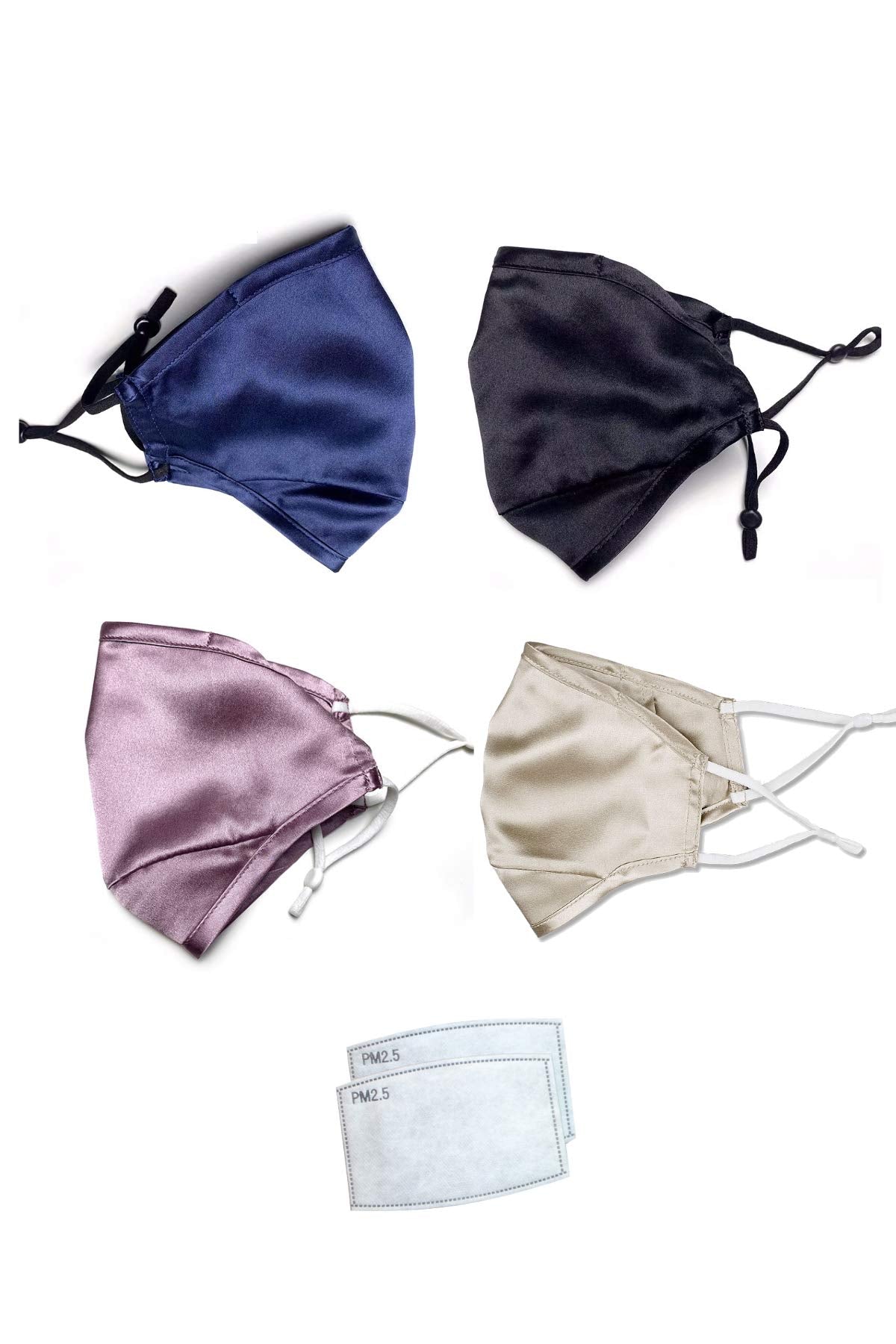 The 'Guardian' Silk Filter Mask (Filter Pocket Version)