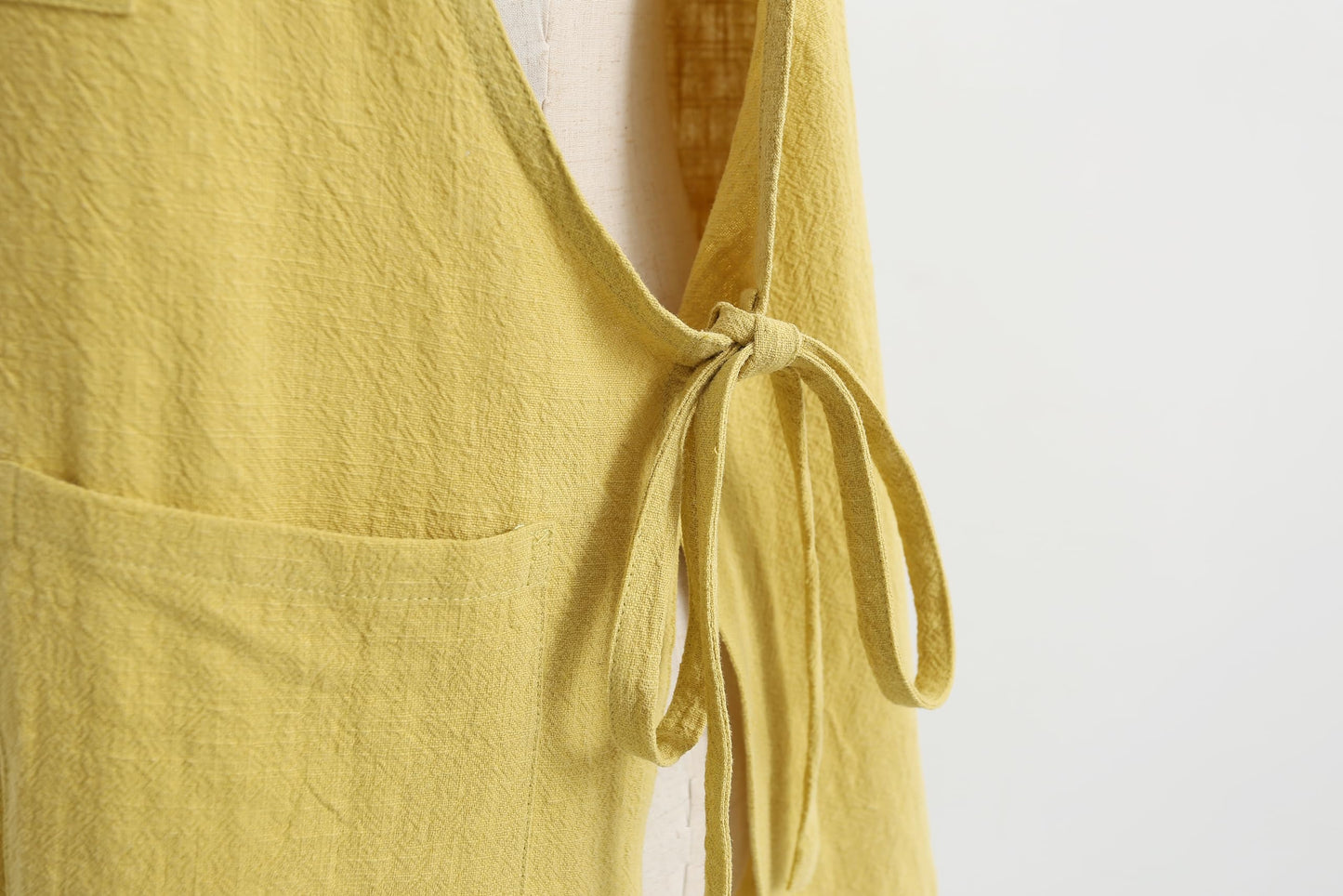 The 'Kyoto' Linen Tunic Apron