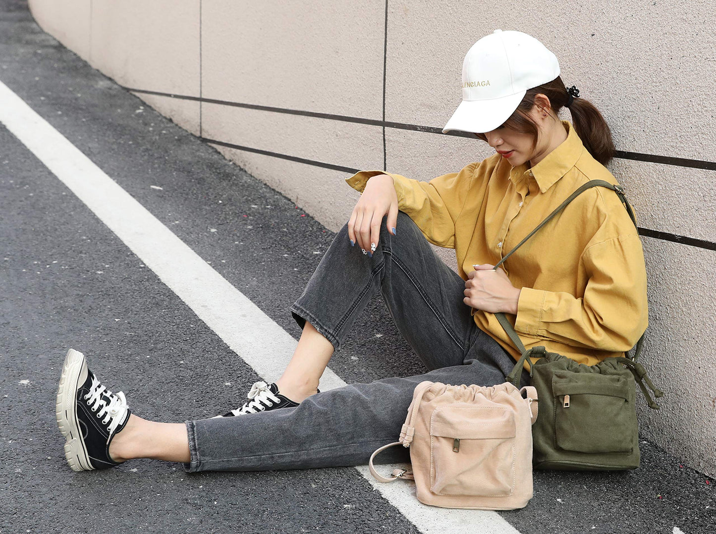 The 'Field Day' Drawstring Bag