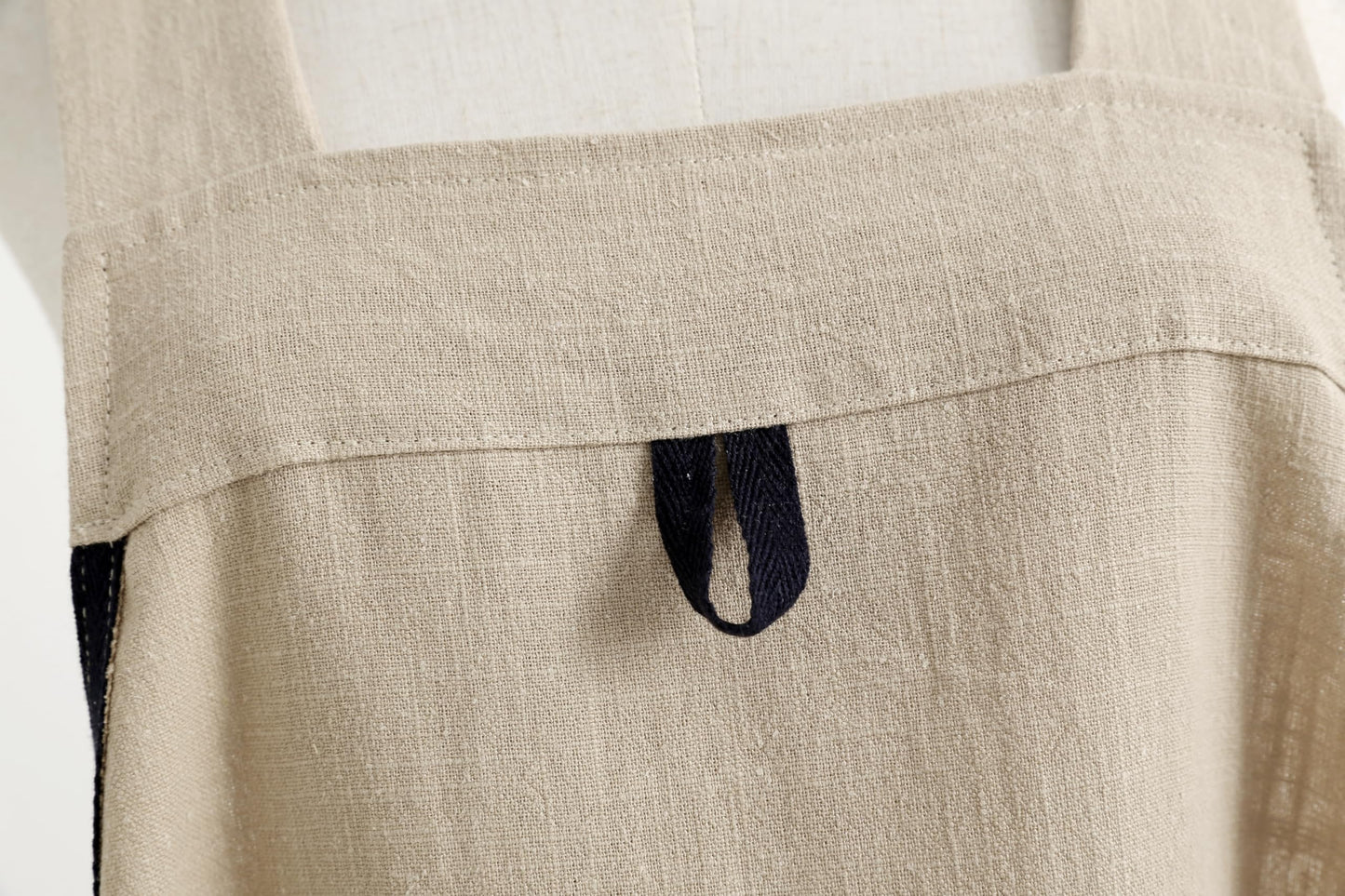 Jeelow Slip On Linen Cotton Cooking Kitchen Garden Vest Slip On Apron Dress For Women With Pockets