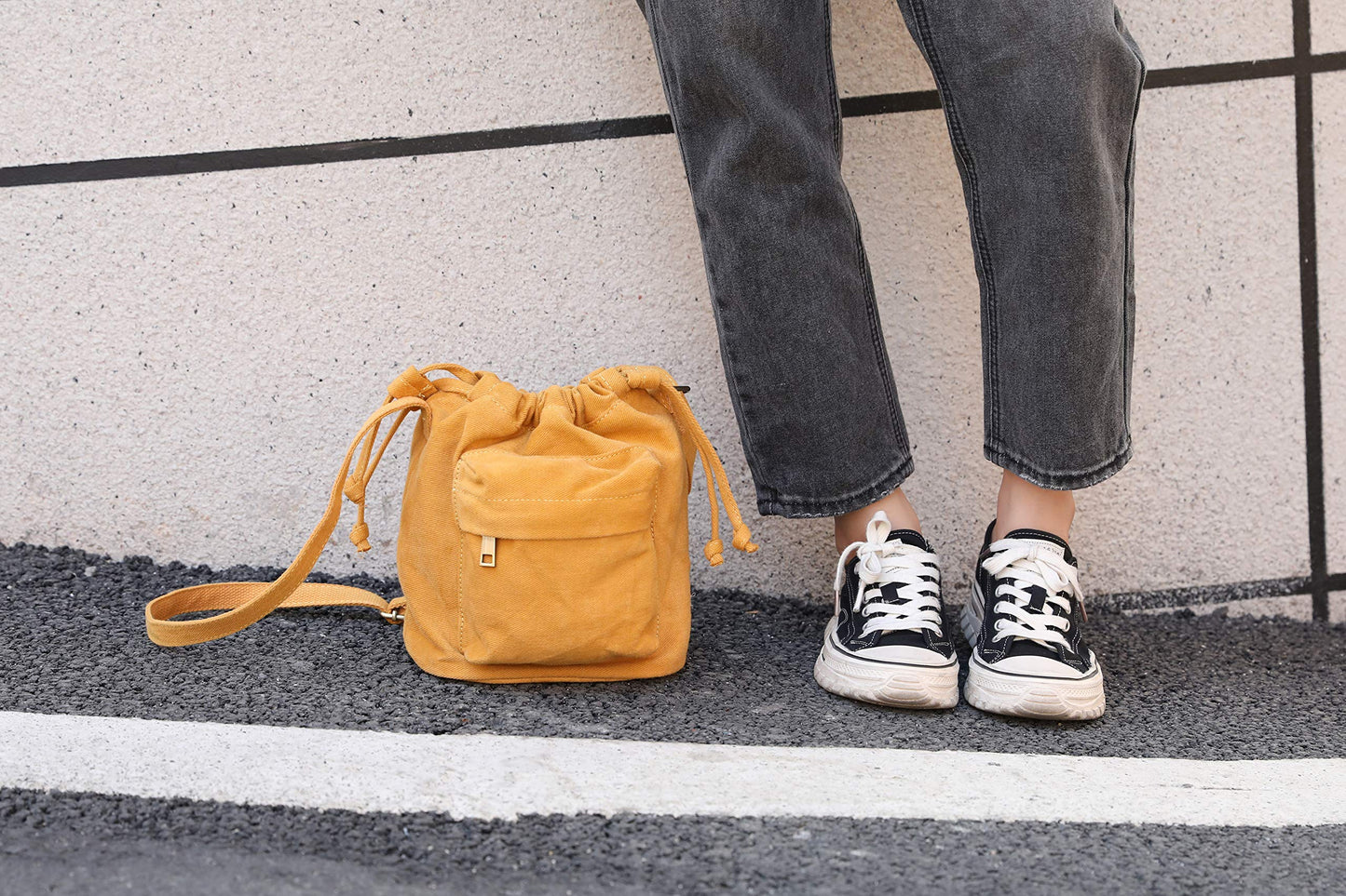The 'Field Day' Drawstring Bag
