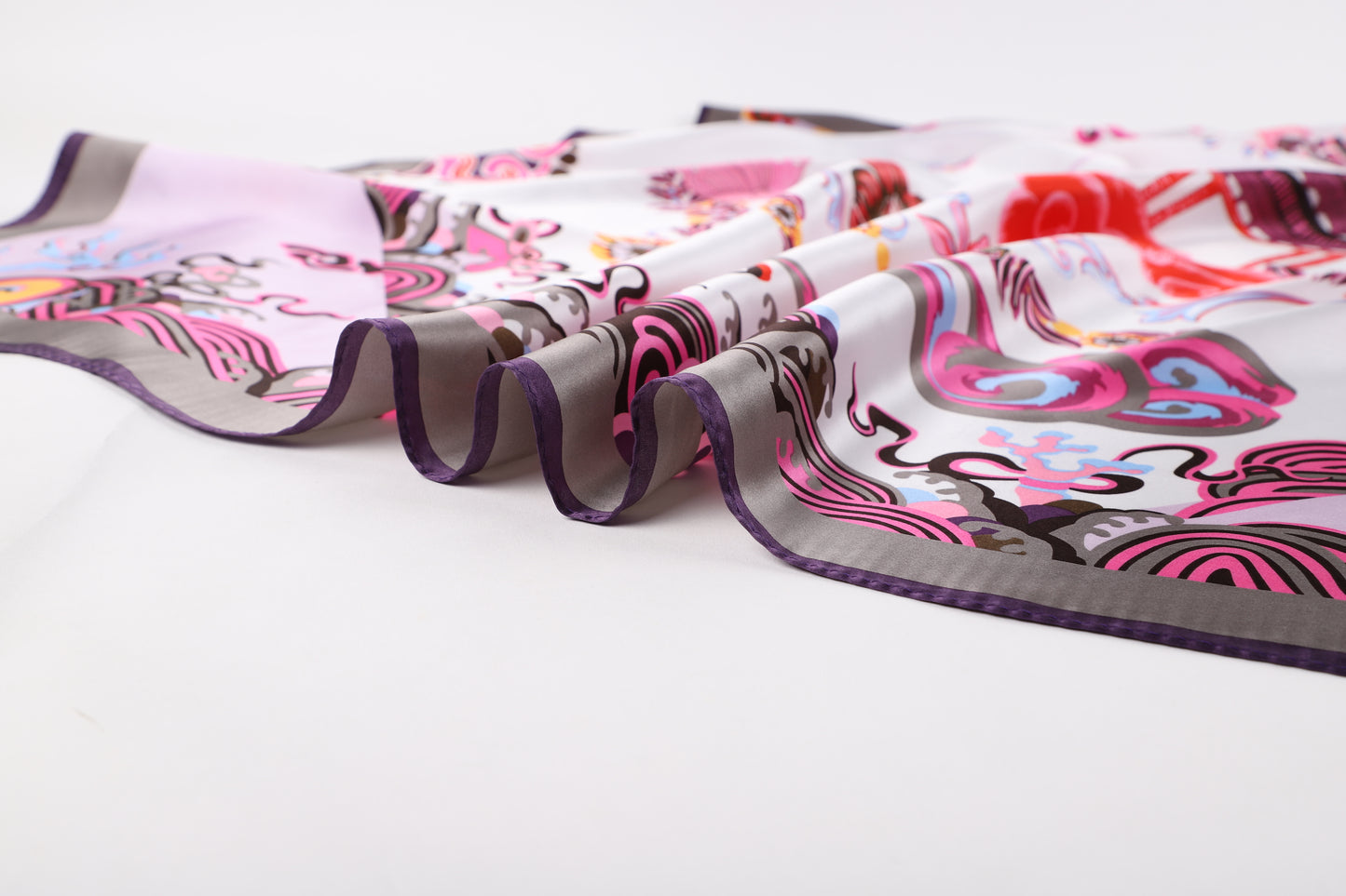 The 'Dragon Cloud' Silk Shawl