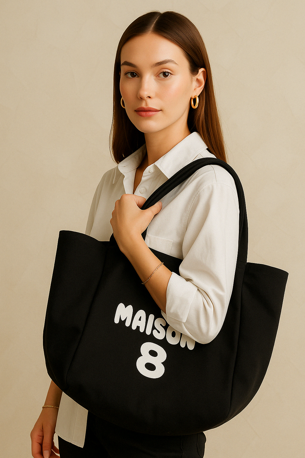 The 'Maison 8' Oversized Tote