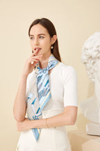 The Equestrian Emblem Silk Scarf