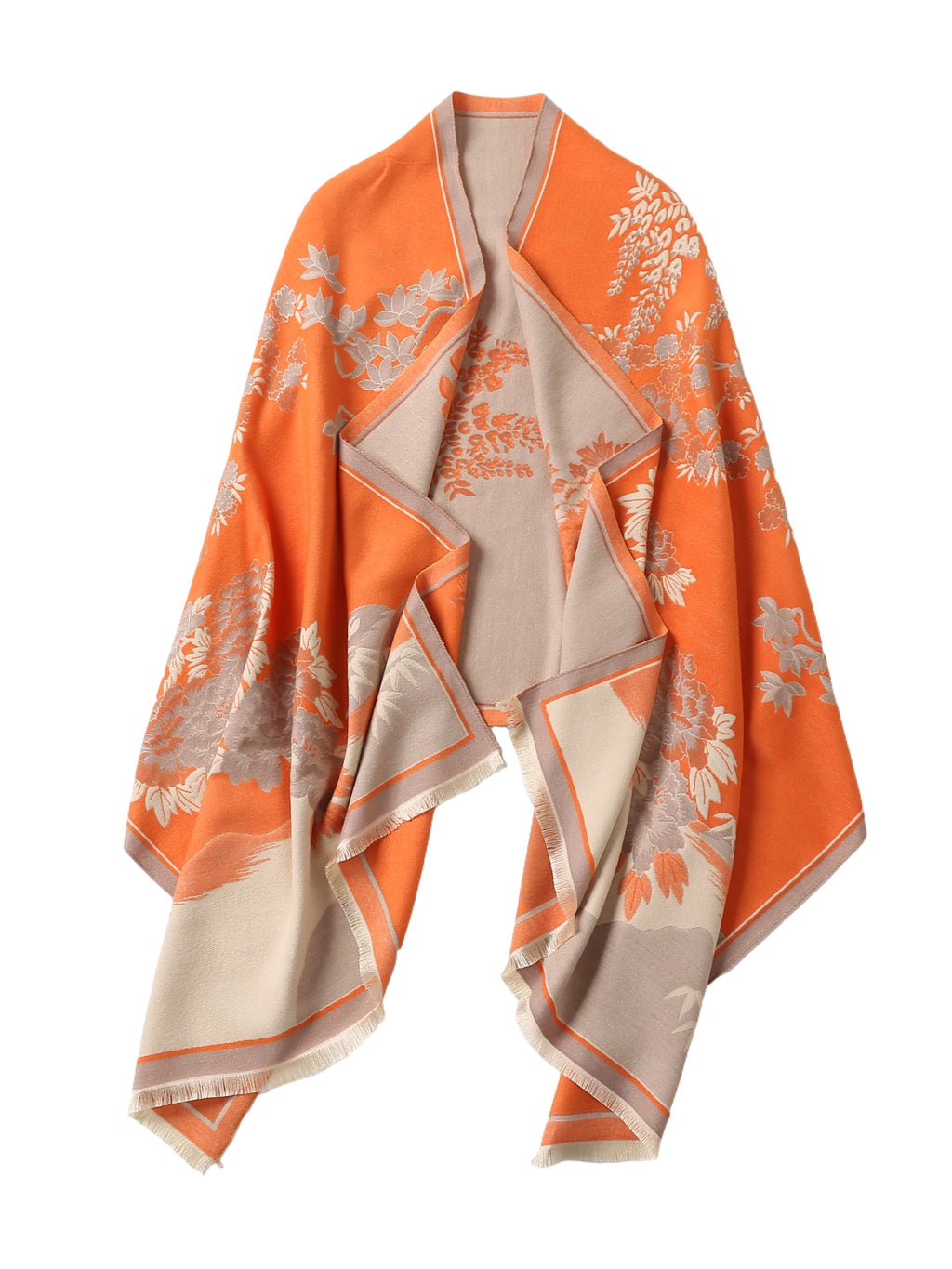 The Chinoiserie Garden Shawl
