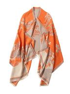 The Chinoiserie Garden Shawl