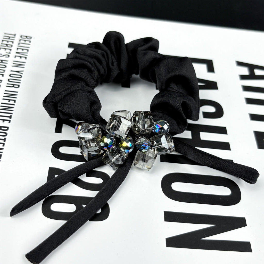 The 'Deco' Crystal Scrunchie