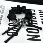 The 'Deco' Crystal Scrunchie