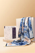 The 'Willow Pavilion' Silk Scarf