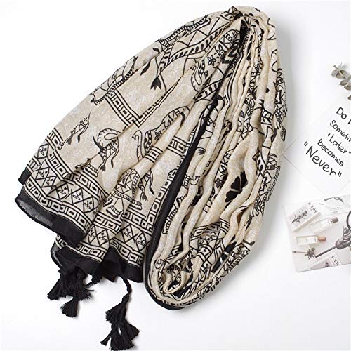 Jeelow Lightweight Scarves Fashion Light Shawl Beach Wrap Head Scarf For Women