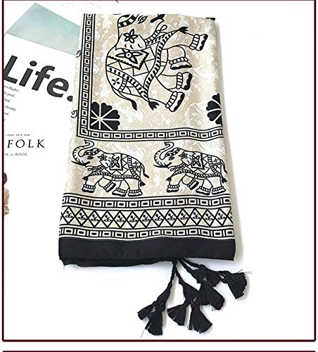 Jeelow Lightweight Scarves Fashion Light Shawl Beach Wrap Head Scarf For Women