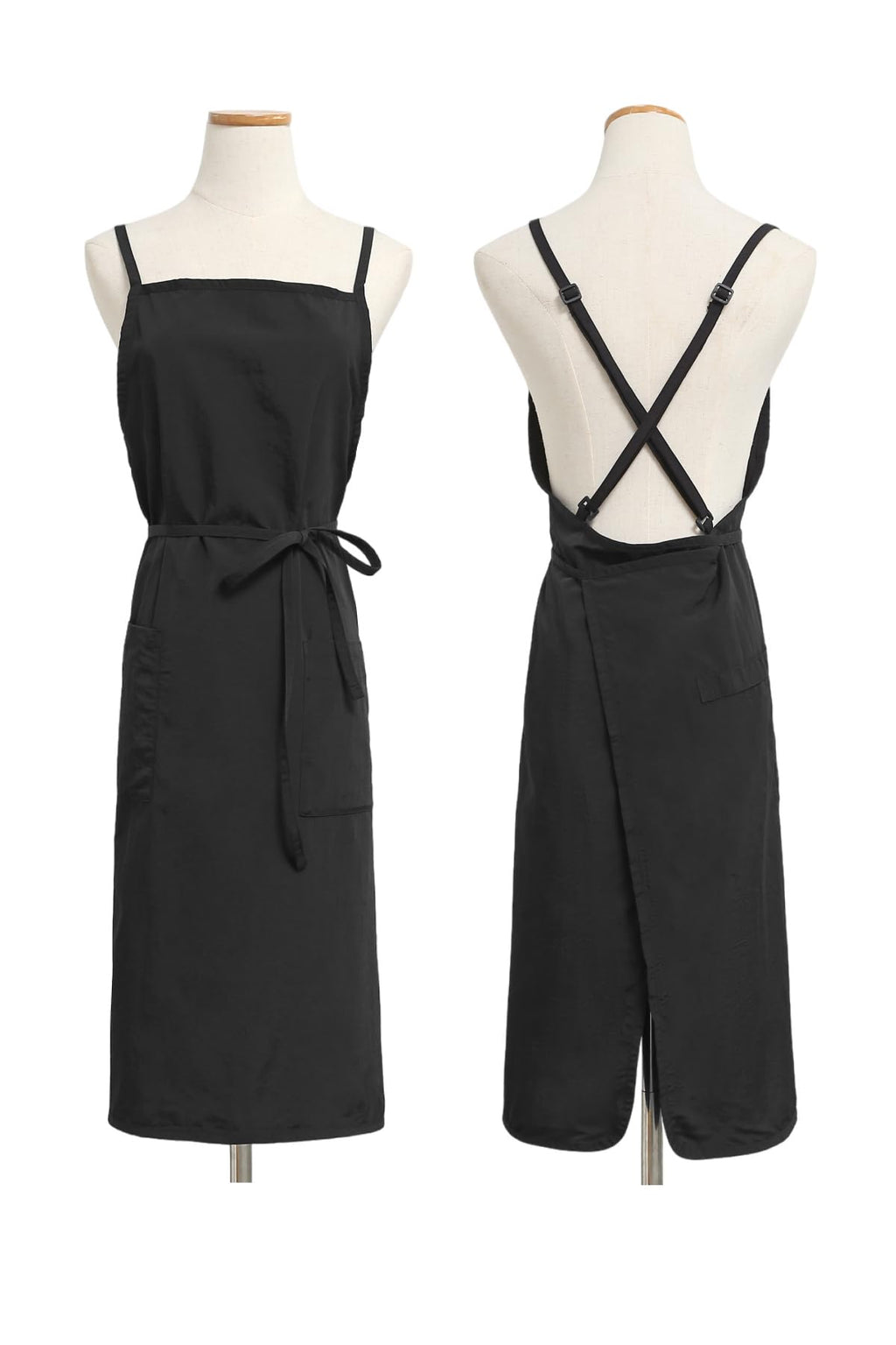 The 'Studio' Waterproof Nylon Apron | Japanese-Inspired Cross-Back Design for Kitchen, Garden & Creative Work