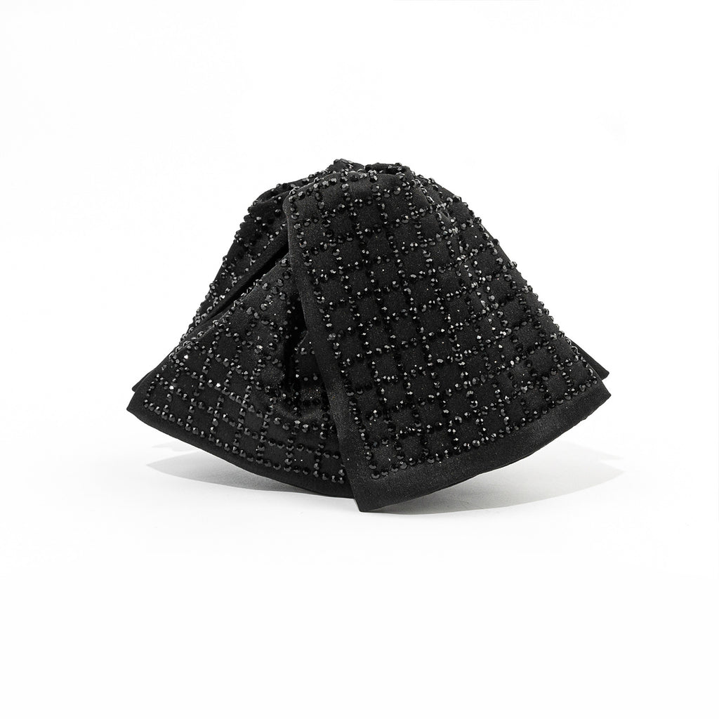 The 'Audrey' Rhinestone Bow Clip