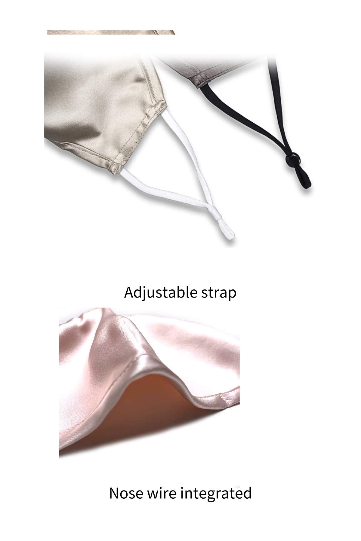 The 'Guardian' Silk Filter Mask (Filter Pocket Version)