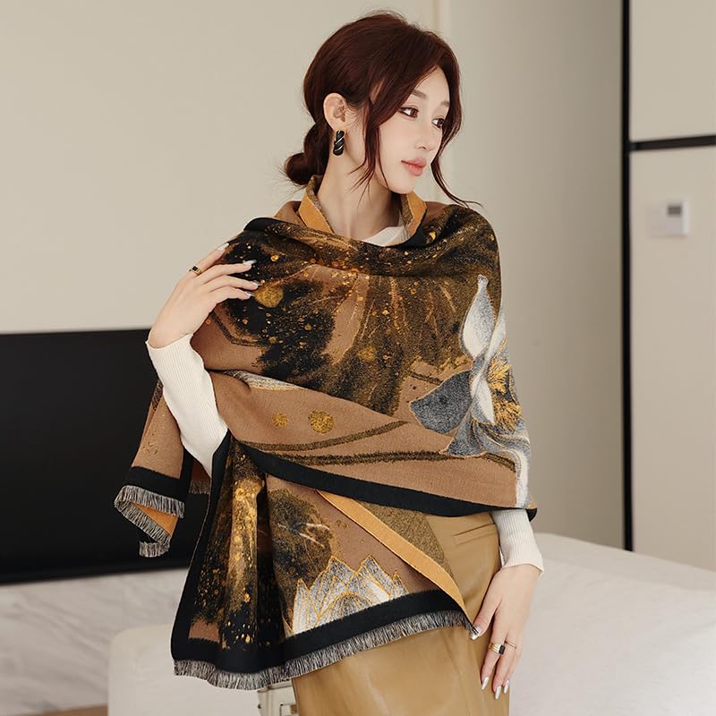 The Gilded Garden Shawl
