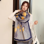 The Gilded Garden Shawl