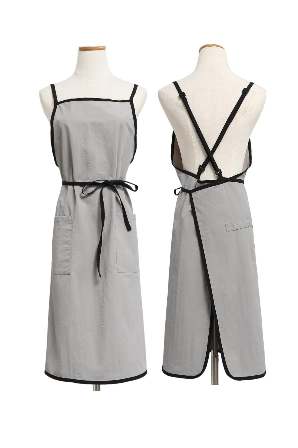 The 'Studio' Waterproof Nylon Apron | Japanese-Inspired Cross-Back Design for Kitchen, Garden & Creative Work
