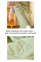 The 'Studio' Waterproof Nylon Apron | Japanese-Inspired Cross-Back Design for Kitchen, Garden & Creative Work