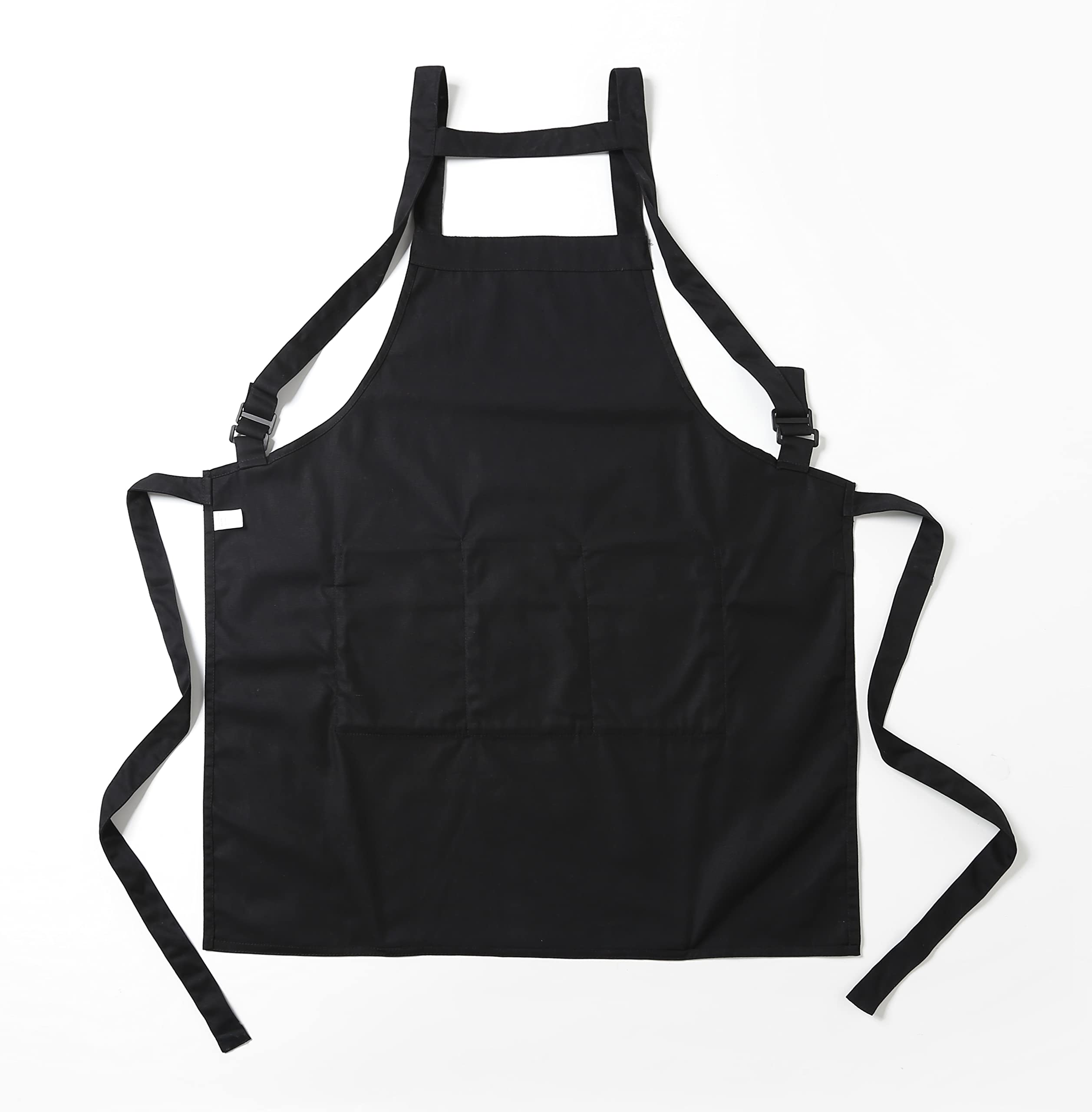 Sliding plastic buckle on the shoulder strap that shortens or lengthens the drop