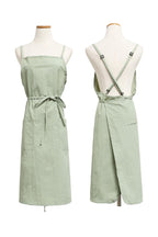 The 'Studio' Waterproof Nylon Apron | Japanese-Inspired Cross-Back Design for Kitchen, Garden & Creative Work