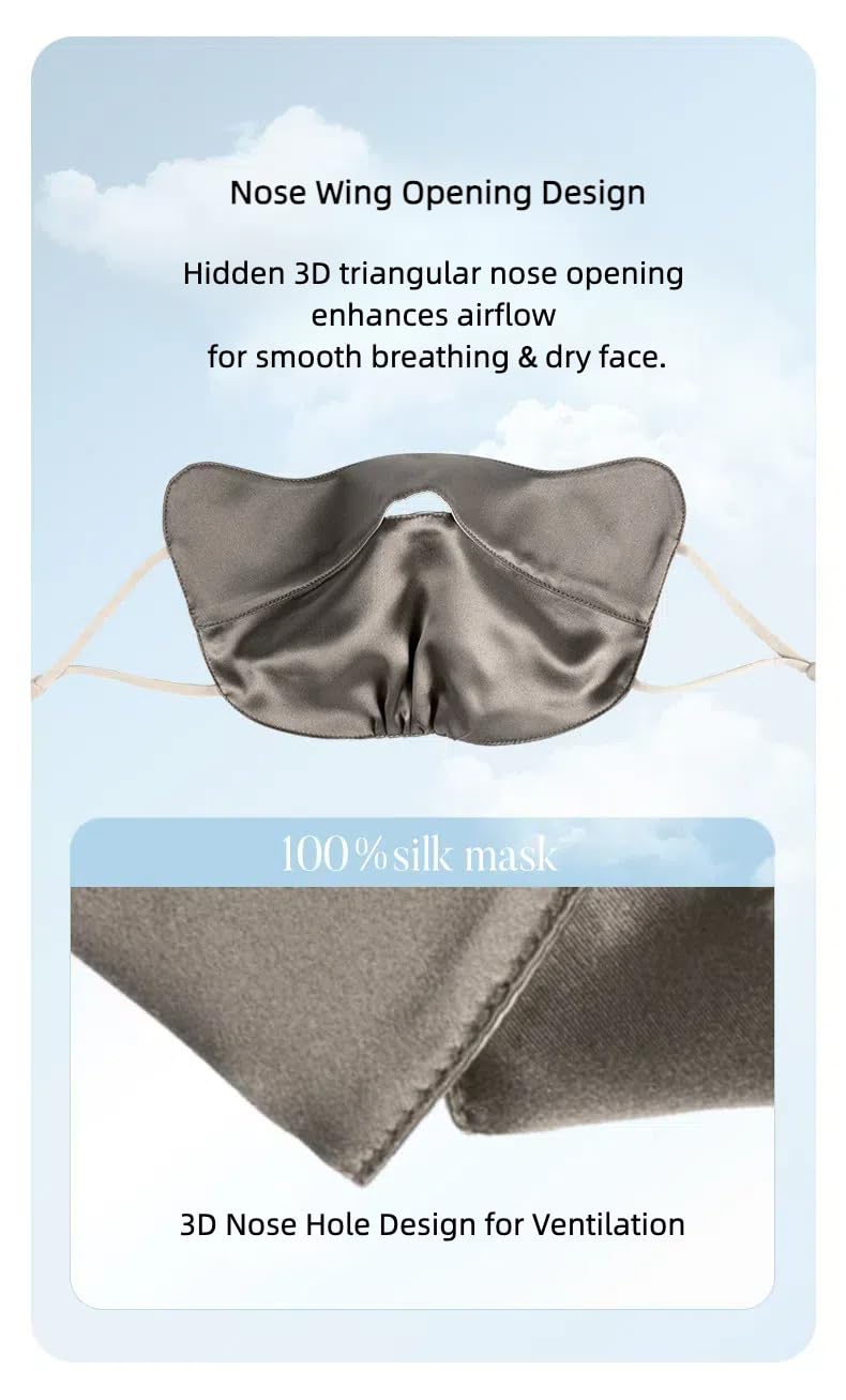 The 'Aura' Silk Sun Mask (Nose Vent Version)