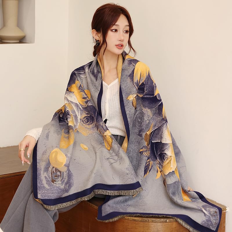 The Gilded Garden Shawl