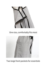 The 'Studio' Waterproof Nylon Apron | Japanese-Inspired Cross-Back Design for Kitchen, Garden & Creative Work