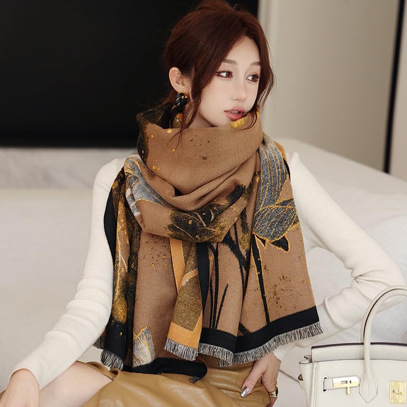 The Gilded Garden Shawl