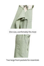 The 'Studio' Waterproof Nylon Apron | Japanese-Inspired Cross-Back Design for Kitchen, Garden & Creative Work