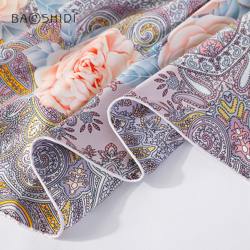 The 'Timeless Grace' Silk Scarf