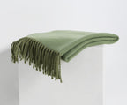 Jeelow reversible two-tone winter scarf in Tea Grey, 100% acrylic, 31 x 70.5 in., photo 3