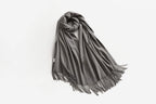 Jeelow winter blanket scarf in Soft Weave Light Grey, 100% polyester, 27 x 78 in., photo 3