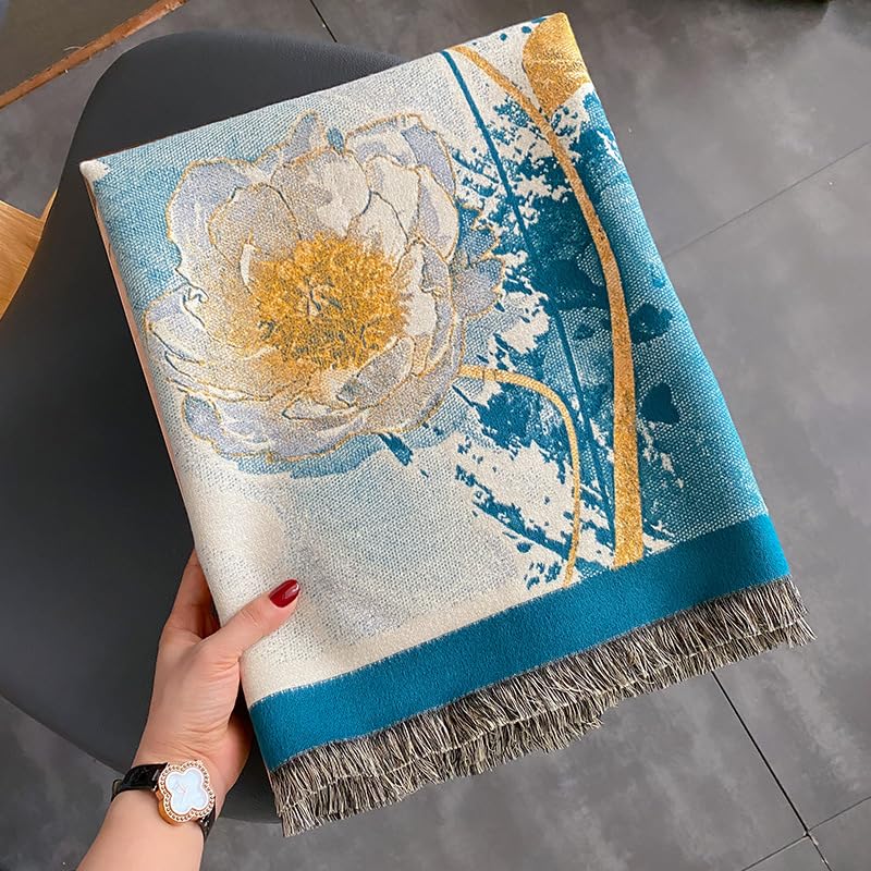 The Gilded Garden Shawl