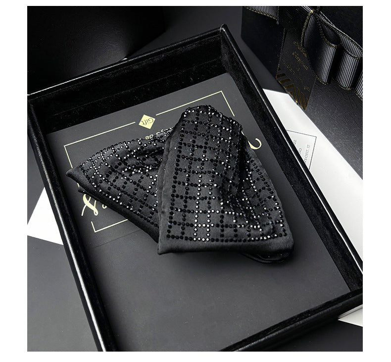 The 'Audrey' Rhinestone Bow Clip