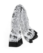 Jeelow Lightweight Scarves Fashion Light Shawl Beach Wrap Head Scarf For Women