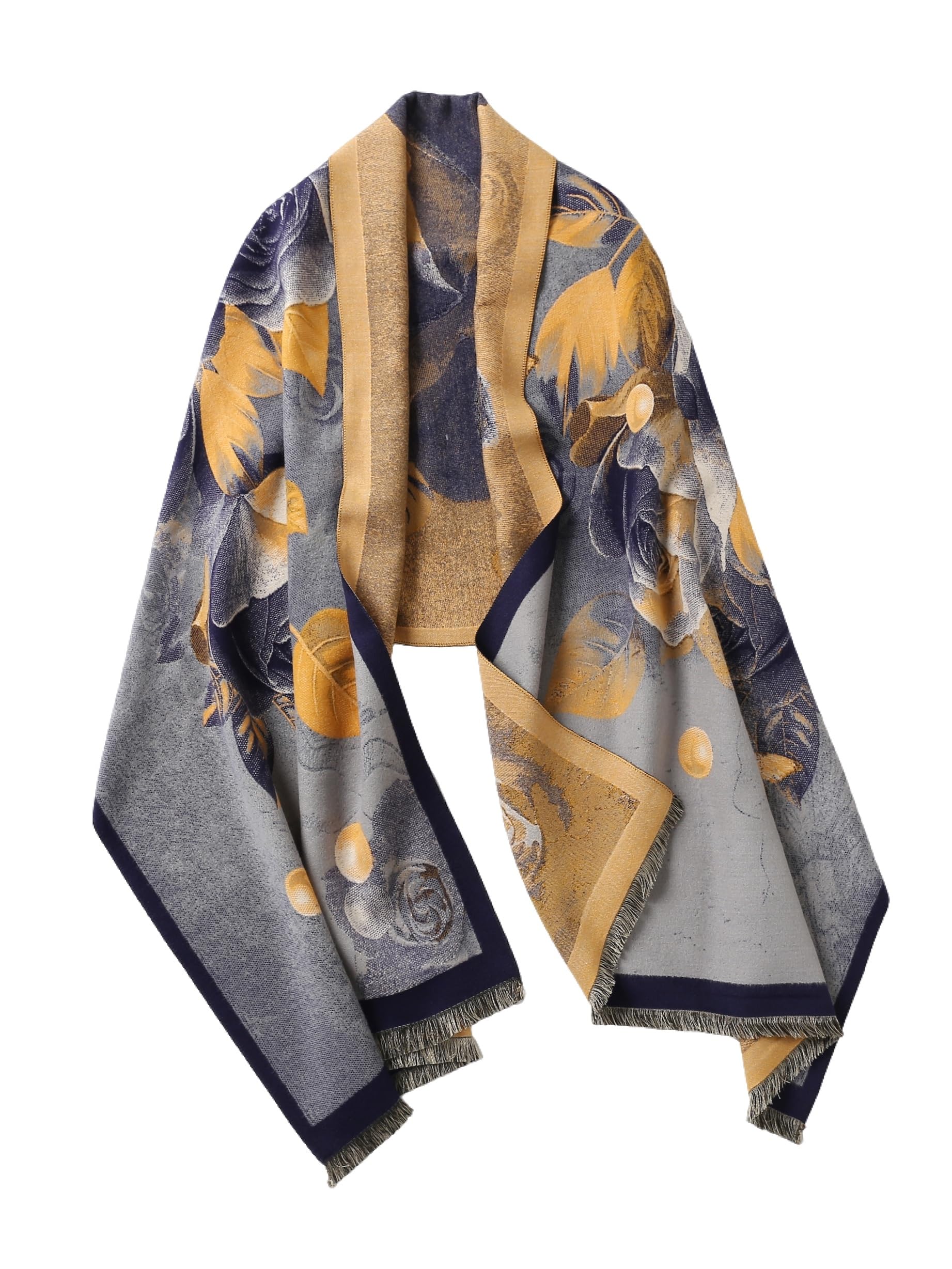 The Gilded Garden Shawl