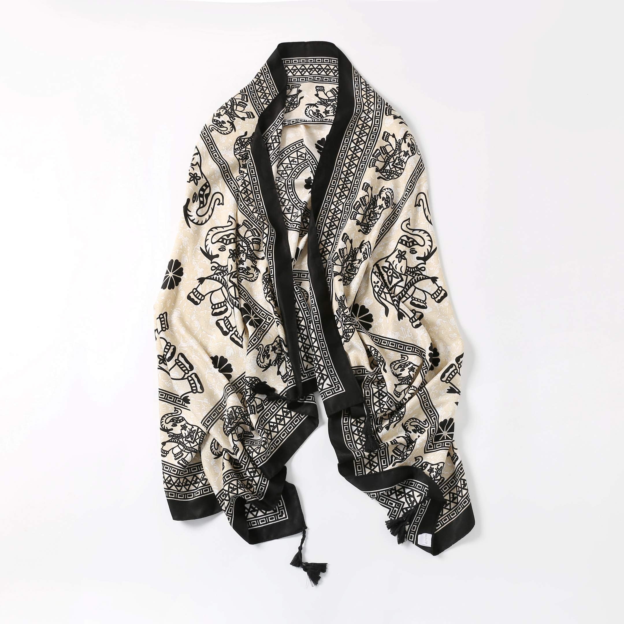 Jeelow Lightweight Scarves Fashion Light Shawl Beach Wrap Head Scarf For Women