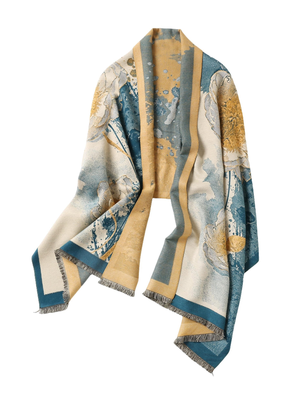 The Gilded Garden Shawl