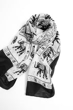 Jeelow Lightweight Scarves Fashion Light Shawl Beach Wrap Head Scarf For Women