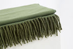 Jeelow reversible two-tone winter scarf in Tea Grey, 100% acrylic, 31 x 70.5 in., photo 4