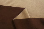 Jeelow reversible two-tone winter scarf in Coffee Brown, 100% acrylic, 31 x 70.5 in., photo 7
