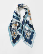 The Gilded Crowns Silk Scarf