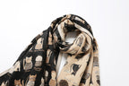 The Playful Doodle Cat Shawl