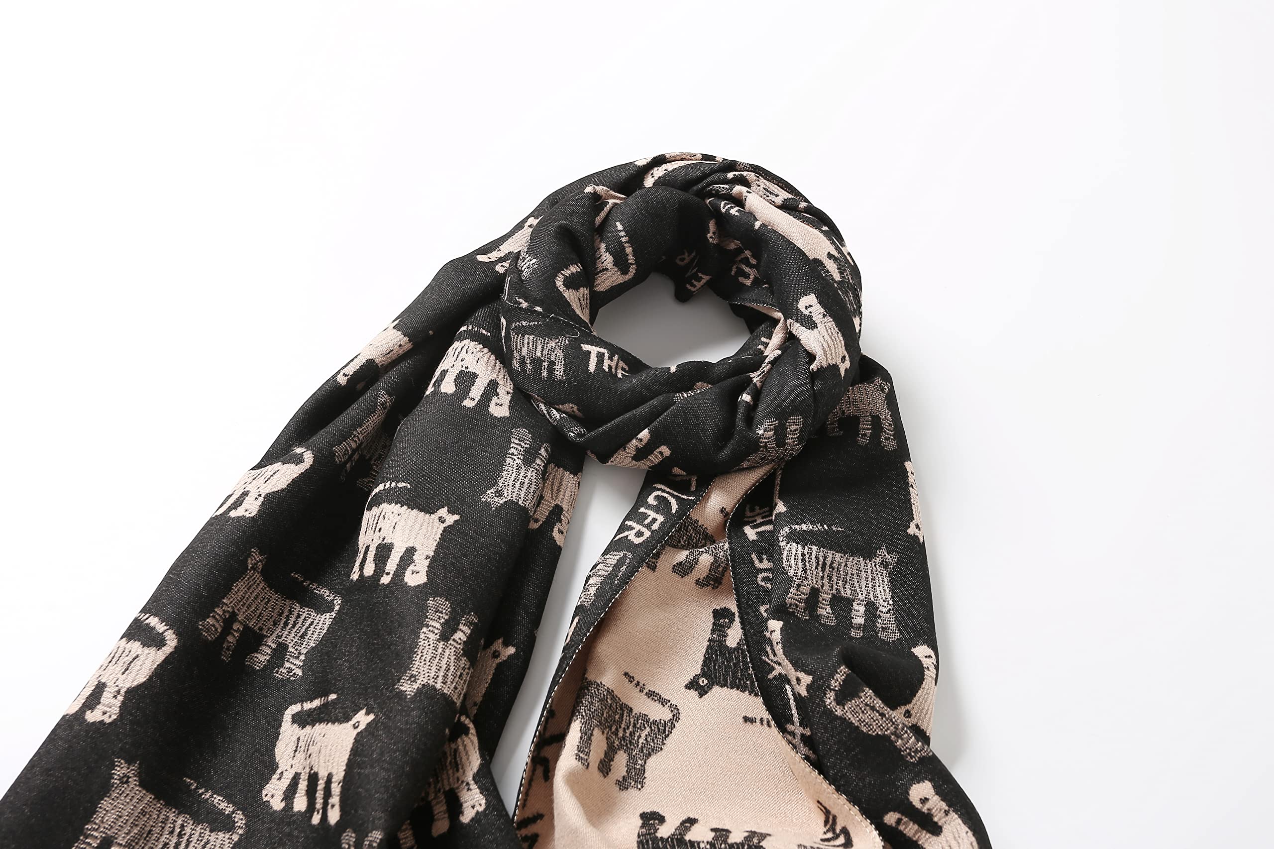 The Chic Silhouette Cat Shawl