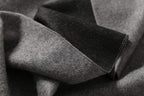 Jeelow reversible two-tone winter scarf in Black & Grey, 100% acrylic, 25.6 x 78.7 in., photo 4