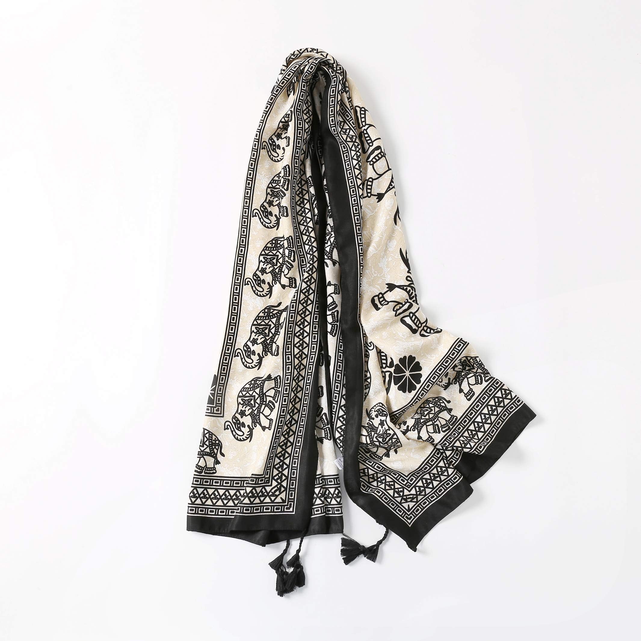 Jeelow Lightweight Scarves Fashion Light Shawl Beach Wrap Head Scarf For Women