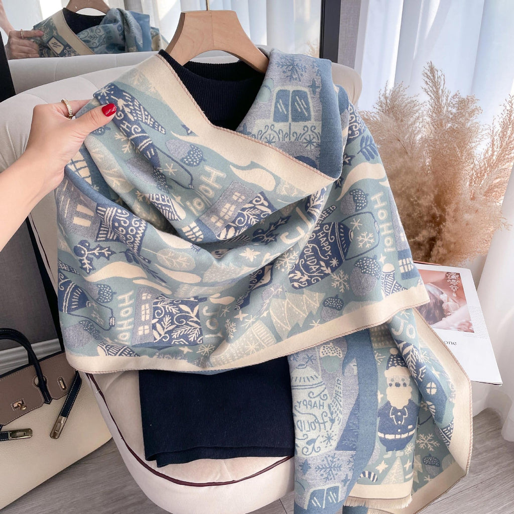 The Holiday Cheer Shawl